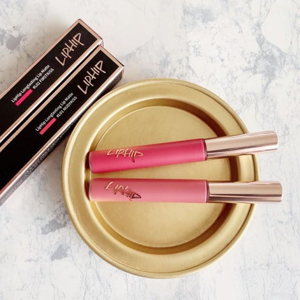 ロングラスティングマットティント/LIPHIP(リップヒップ)/リップティントを使ったクチコミ(2枚目)