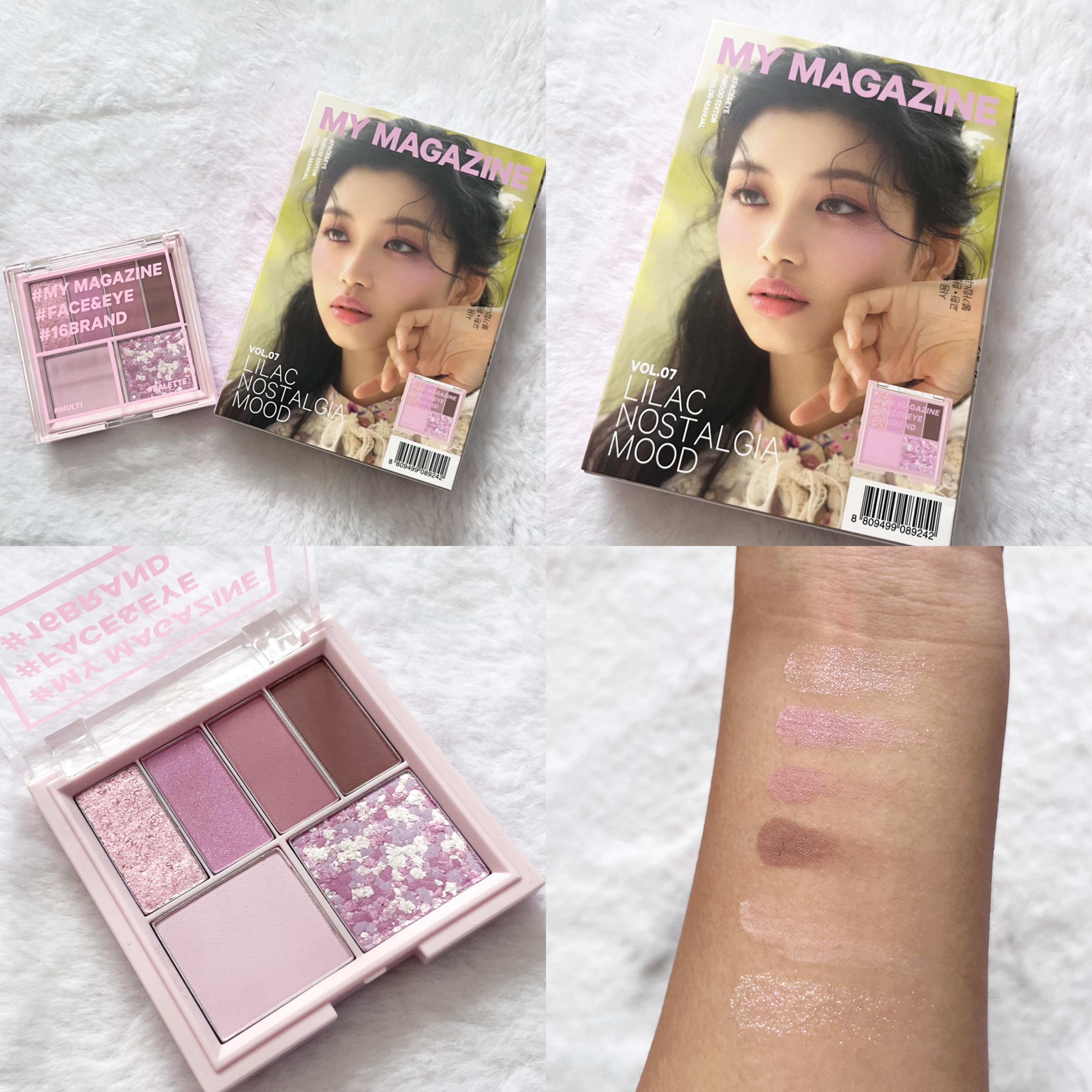 16 MY MAGAZINE/16BRAND/アイシャドウパレットを使ったクチコミ（2枚目）