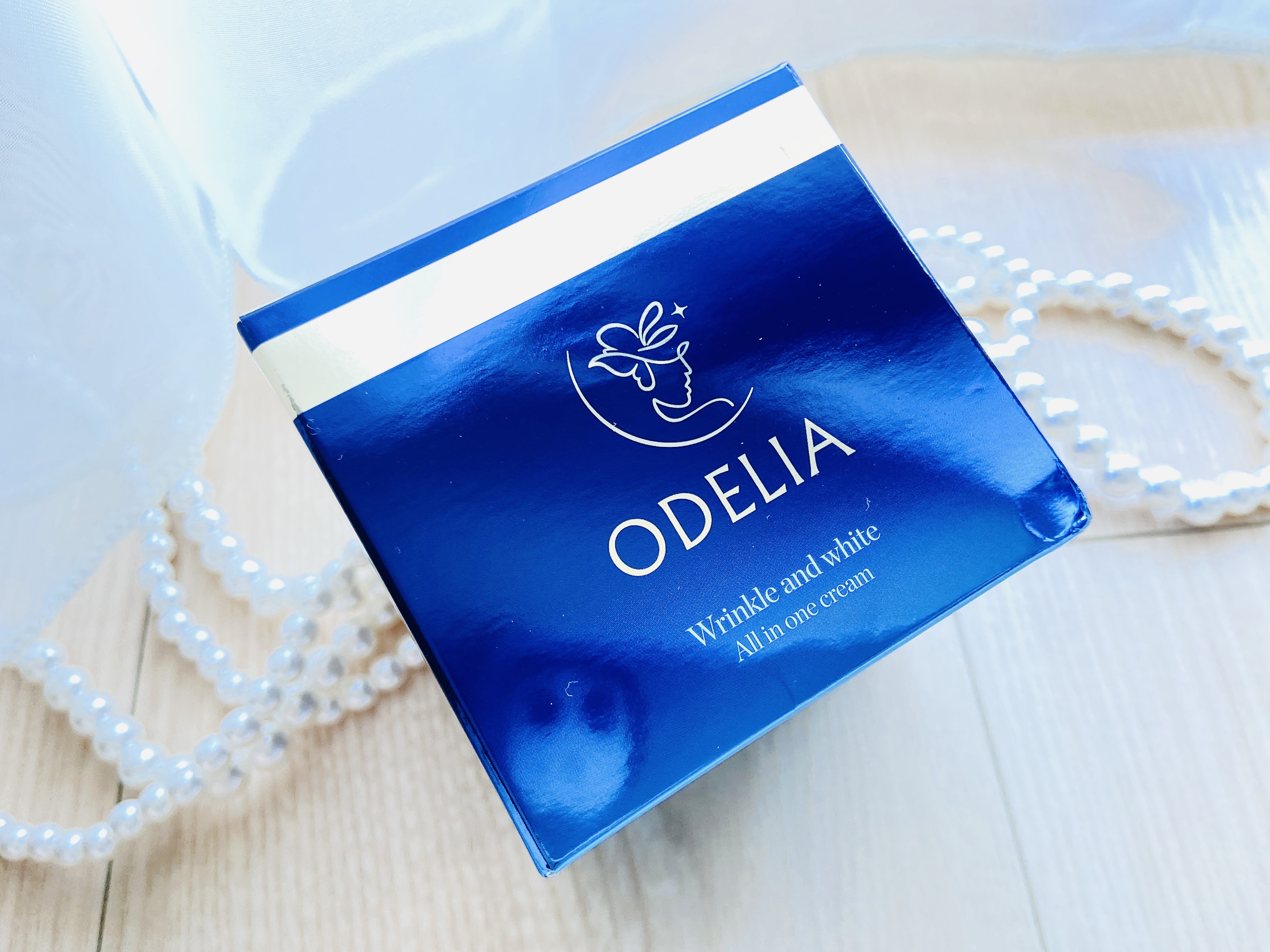 リンクル＆ホワイト オールインワンクリーム/ODELIA/オールインワン化粧品を使ったクチコミ（3枚目）