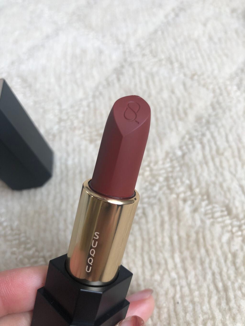 シアー マット リップスティック/SUQQU/口紅を使ったクチコミ(3枚目)