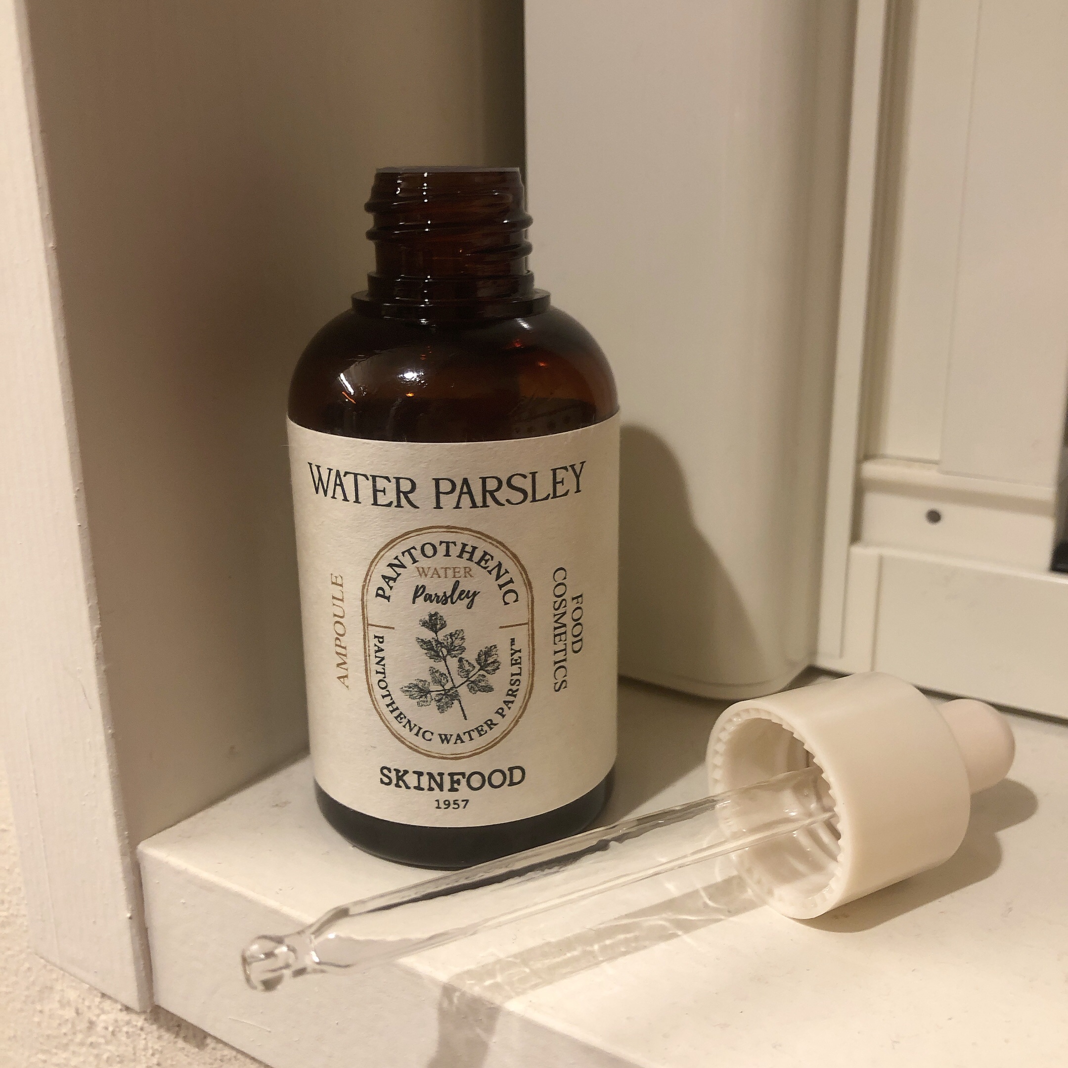 パントテンウォーターパセリアンプル/SKINFOOD/美容液を使ったクチコミ（1枚目）