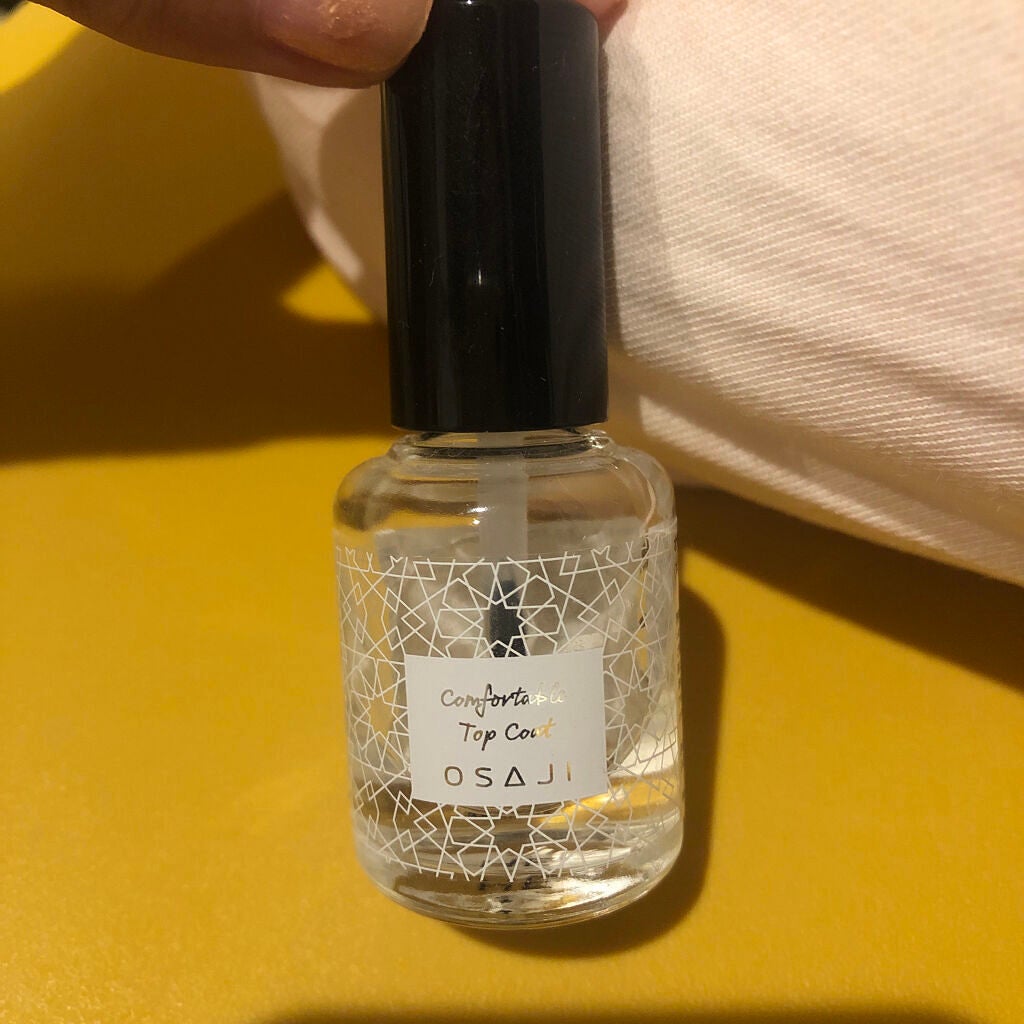 オサジ コンフォータブル トップコート/OSAJI/ネイルトップコートを使ったクチコミ(1枚目)