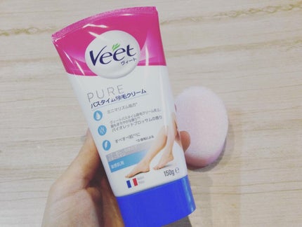 ヴィート ピュアバスタイム除毛クリーム 敏感肌用/Veet/除毛クリームを使ったクチコミ(1枚目)