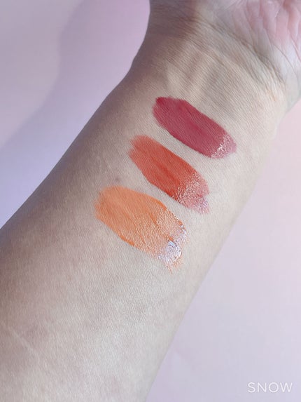 CHEER me COLOR リップティント/セリア/リップティントを使ったクチコミ(2枚目)