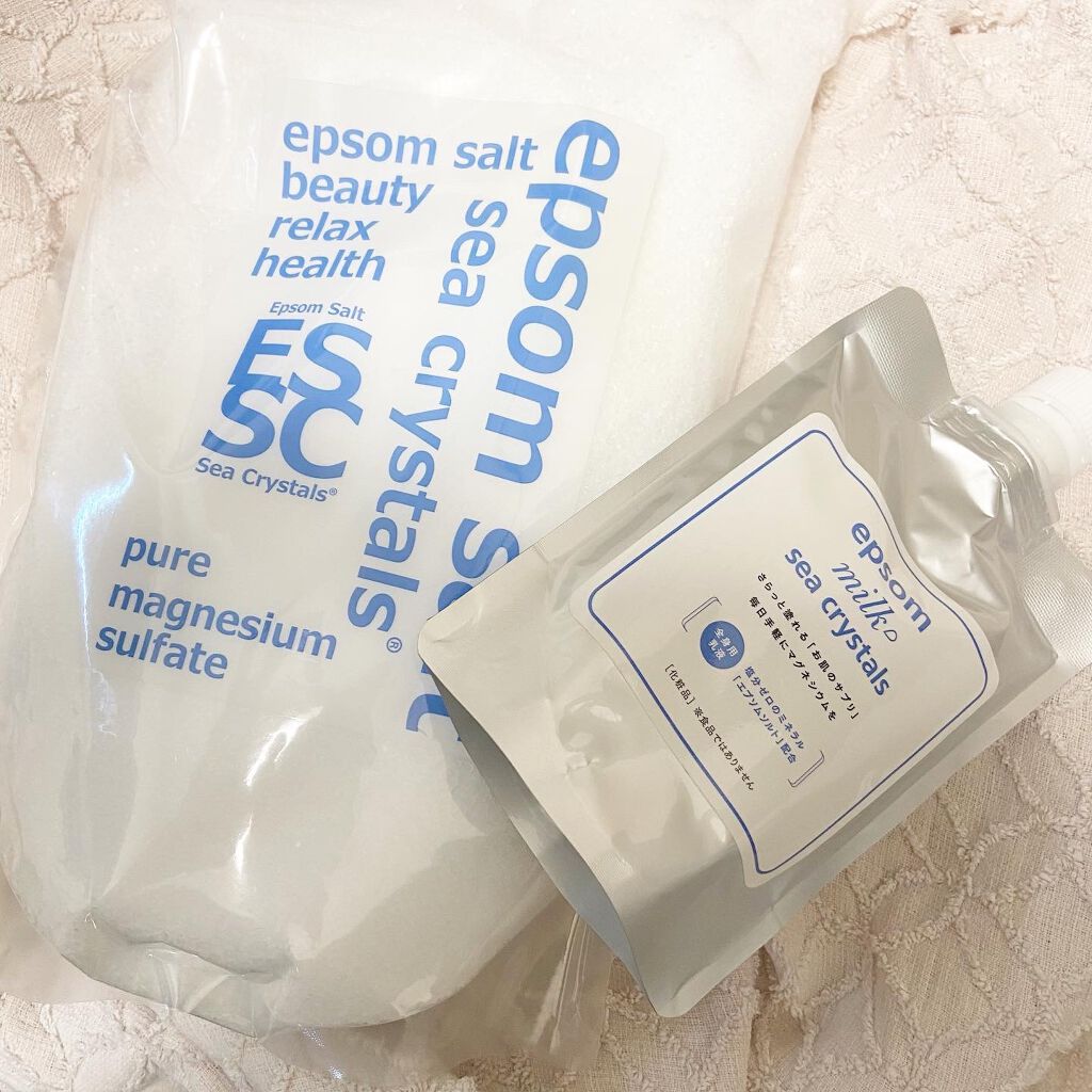 Maria on LIPS 「シークリスタルス🌿エプティムソルト&ミルクセット今回はずっと気..」(1枚目)