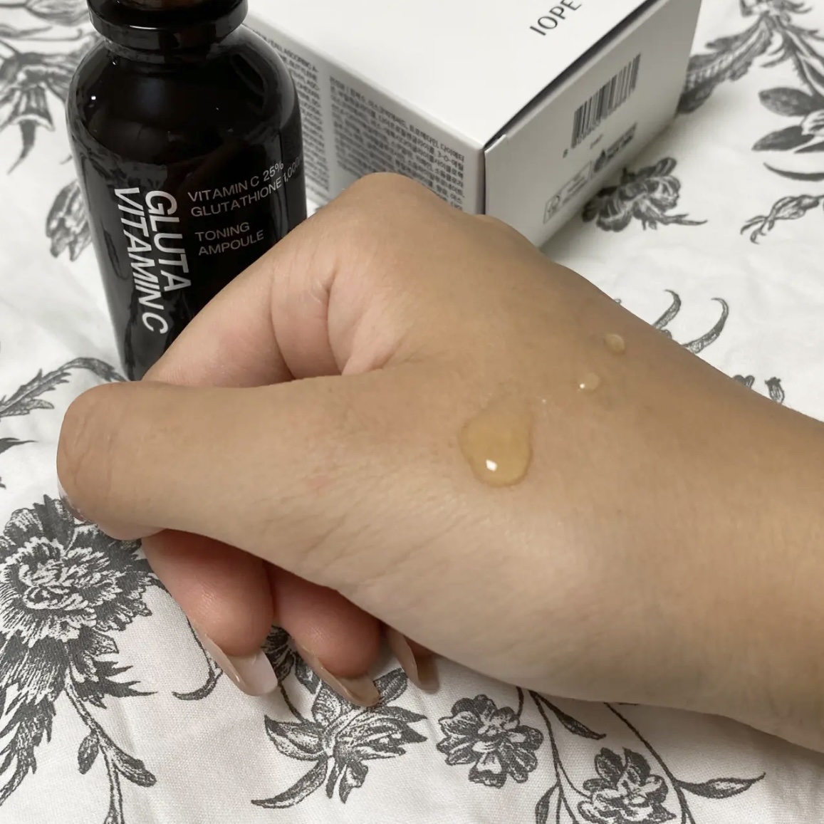 グルタ ビタミンC トーニング アンプル/IOPE/美容液を使ったクチコミ（3枚目）