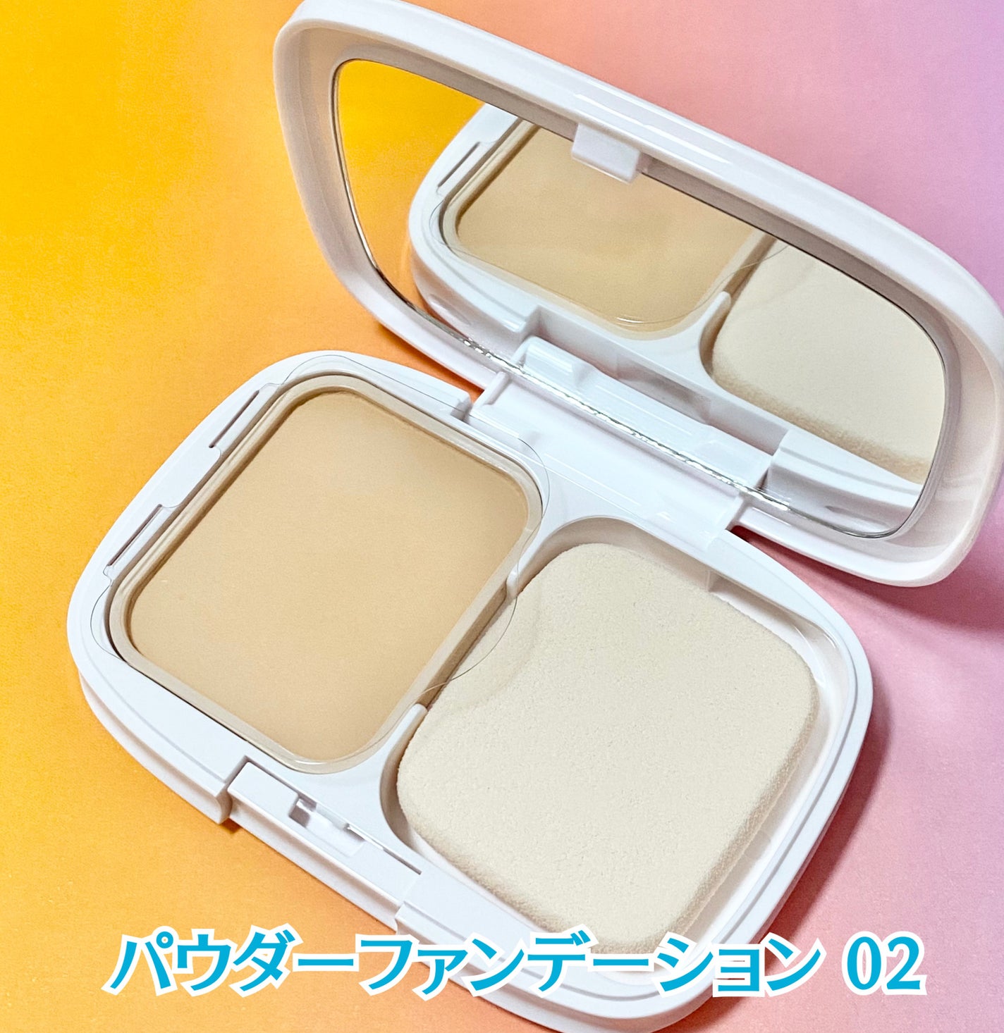 パウダーファンデーション/media luxe/パウダーファンデーションを使ったクチコミ(2枚目)