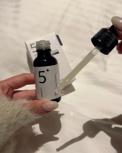 5番 白玉グルタチオンC美容液/numbuzin/美容液を使ったクチコミ(2枚目)