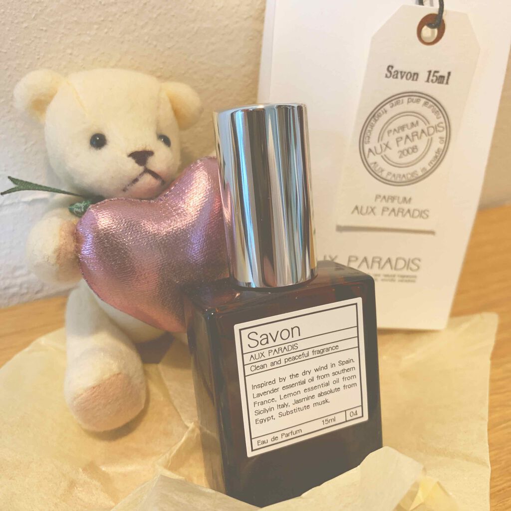 オードパルファム #04 Savon 〔サボン〕/AUX PARADIS/香水(レディース)を使ったクチコミ(1枚目)