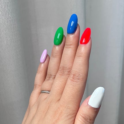 ネイルチップオーバルタイプ/DAISO/ネイルチップ・パーツを使ったクチコミ(3枚目)