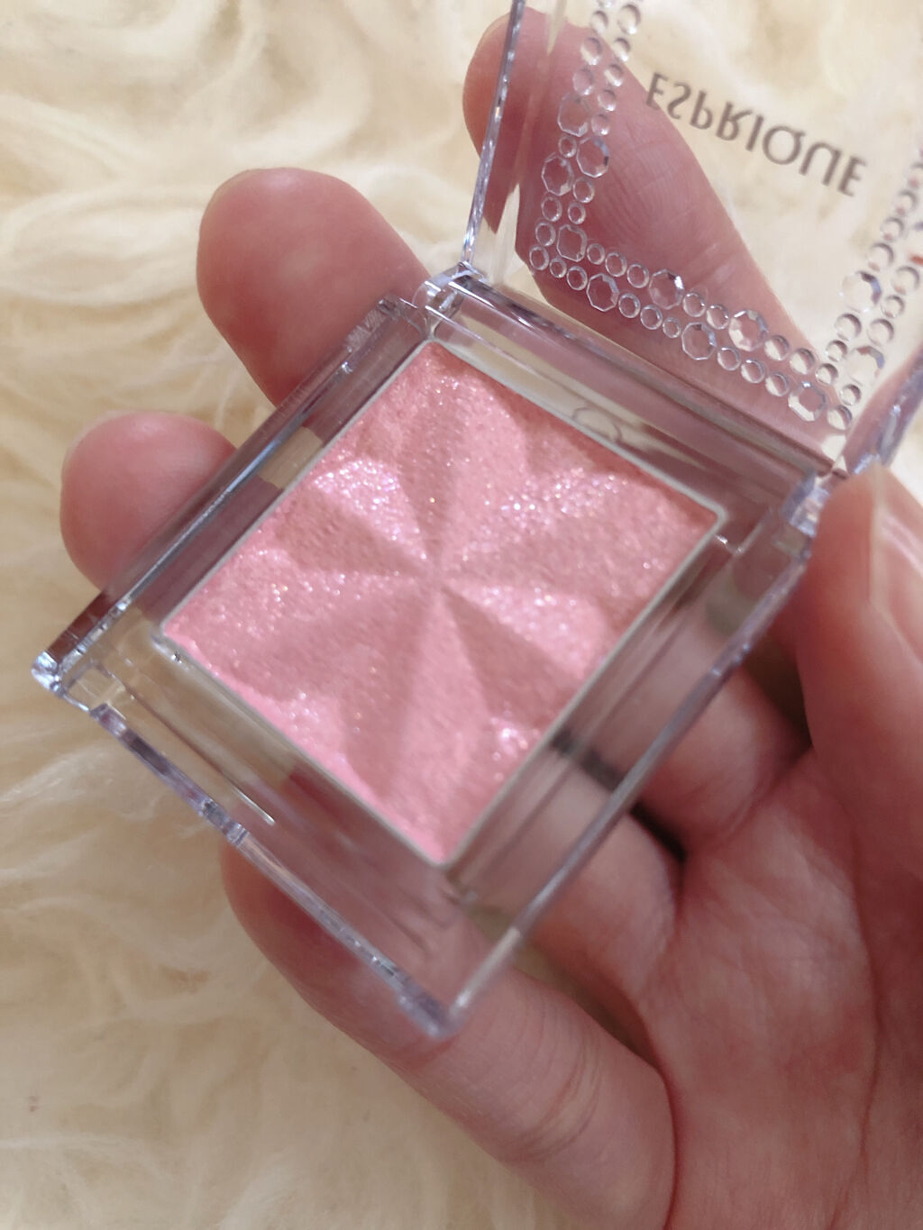 セレクト アイカラー Ｎ PK811/ESPRIQUE/単色アイシャドウを使ったクチコミ（2枚目）