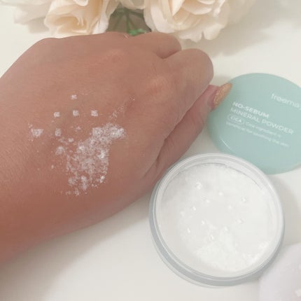 ノーセバム ミネラルパウダー/Freemay/ルースパウダーを使ったクチコミ(4枚目)