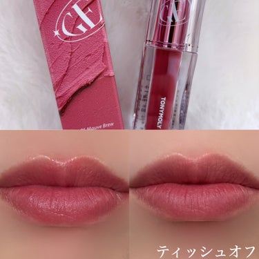 ゲットイットティント ウォーターフルバター/TONYMOLY/口紅を使ったクチコミ（3枚目）