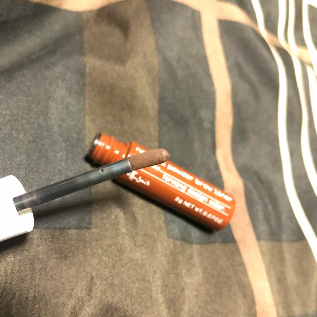 チップオン アイブロー/ettusais/パウダーアイブロウを使ったクチコミ（3枚目）