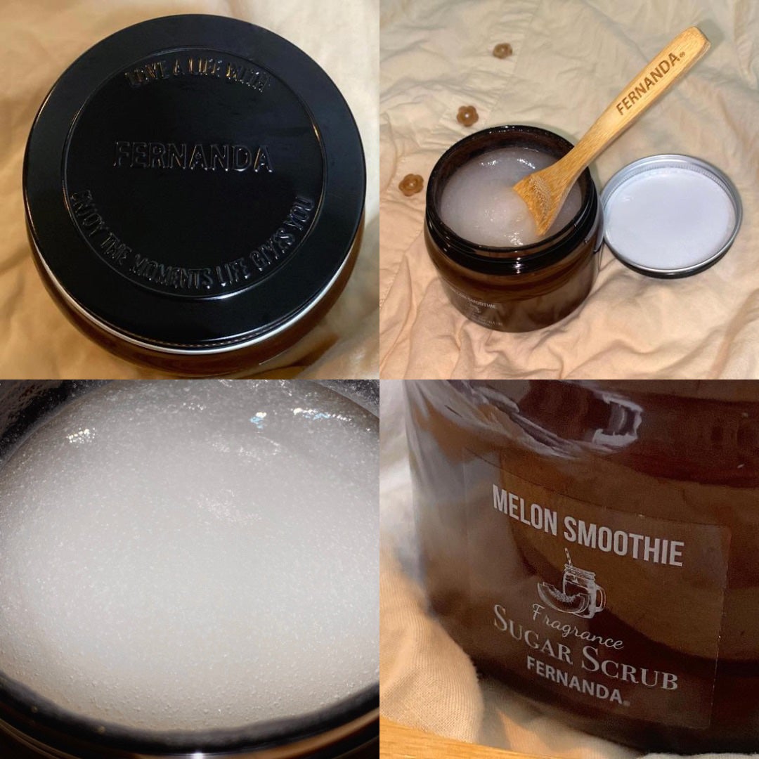フレグランスシュガースクラブグランデ(メロンスムージー)/フェルナンダ/ボディスクラブを使ったクチコミ(3枚目)