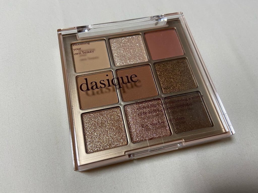 シャドウパレット/dasique/アイシャドウパレットを使ったクチコミ（2枚目）