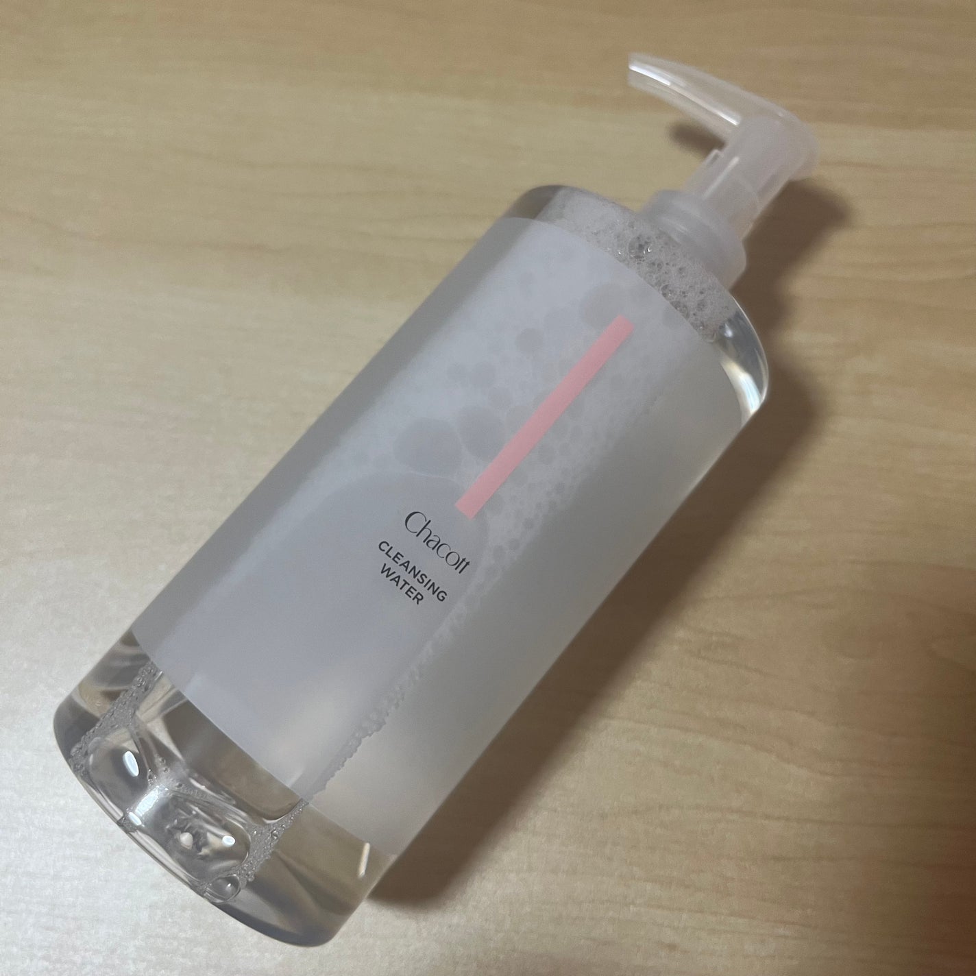 クレンジングウォーター/チャコット・コスメティクス/クレンジングウォーターを使ったクチコミ(1枚目)