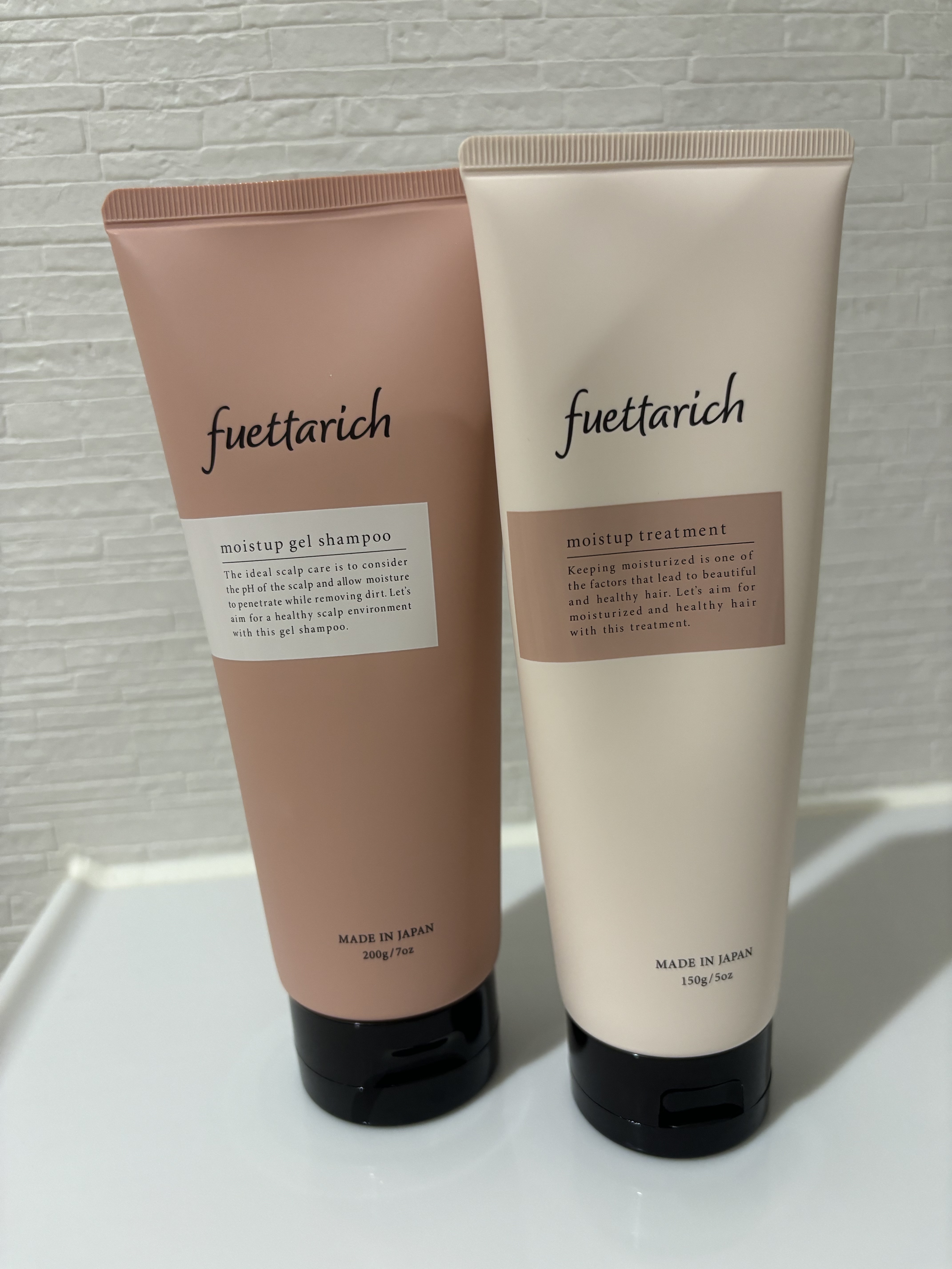 モイストアップ ジェル シャンプー/トリートメント/fuettarich (フエッタリッチ)/サロンシャンプーを使ったクチコミ（1枚目）