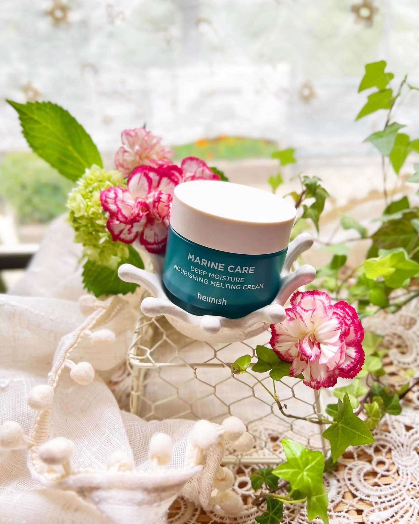 Marine Care Rich Cream /heimish/フェイスクリームを使ったクチコミ(7枚目)