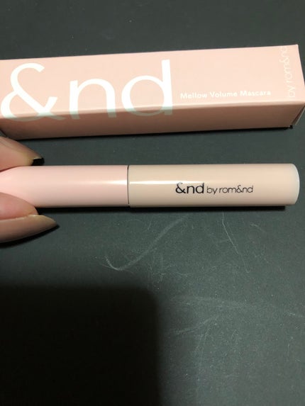メロウボリュームマスカラ/&nd by rom&nd/マスカラを使ったクチコミ(1枚目)