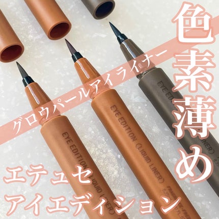 エテュセ アイエディション(リキッドライナー)/ettusais/リキッドアイライナーを使ったクチコミ(1枚目)