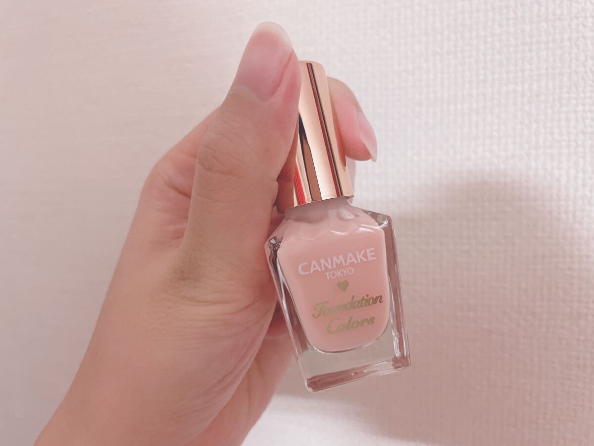 ファンデーションカラーズ/キャンメイク/マニキュアを使ったクチコミ（1枚目）