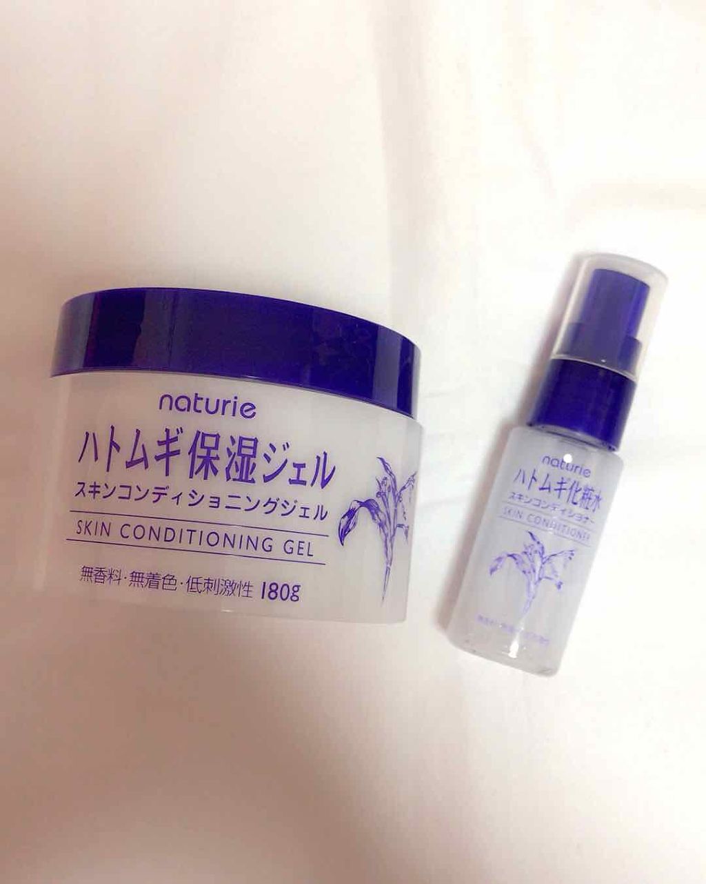 ハトムギ保湿ジェル(ナチュリエ スキンコンディショニングジェル)/ナチュリエ/美容液を使ったクチコミ(1枚目)