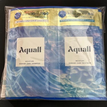★Aquall モイスチャーダメージケア シャンプー/トリートメント

ブルームボックスに入っていたお品物。
洗うたび、使うたびにダメージ補修をしてパサつく毛先もなめらかに導いてくれます。
4Dケアとの