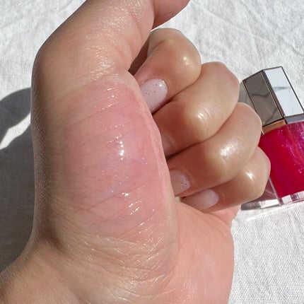 パラダイスオーロラシャインリップトリートメント/DEAR DAHLIA/リップグロスを使ったクチコミ(6枚目)