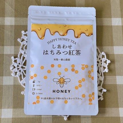 しあわせ はちみつ紅茶/知覧一番山農園/ドリンクを使ったクチコミ(1枚目)