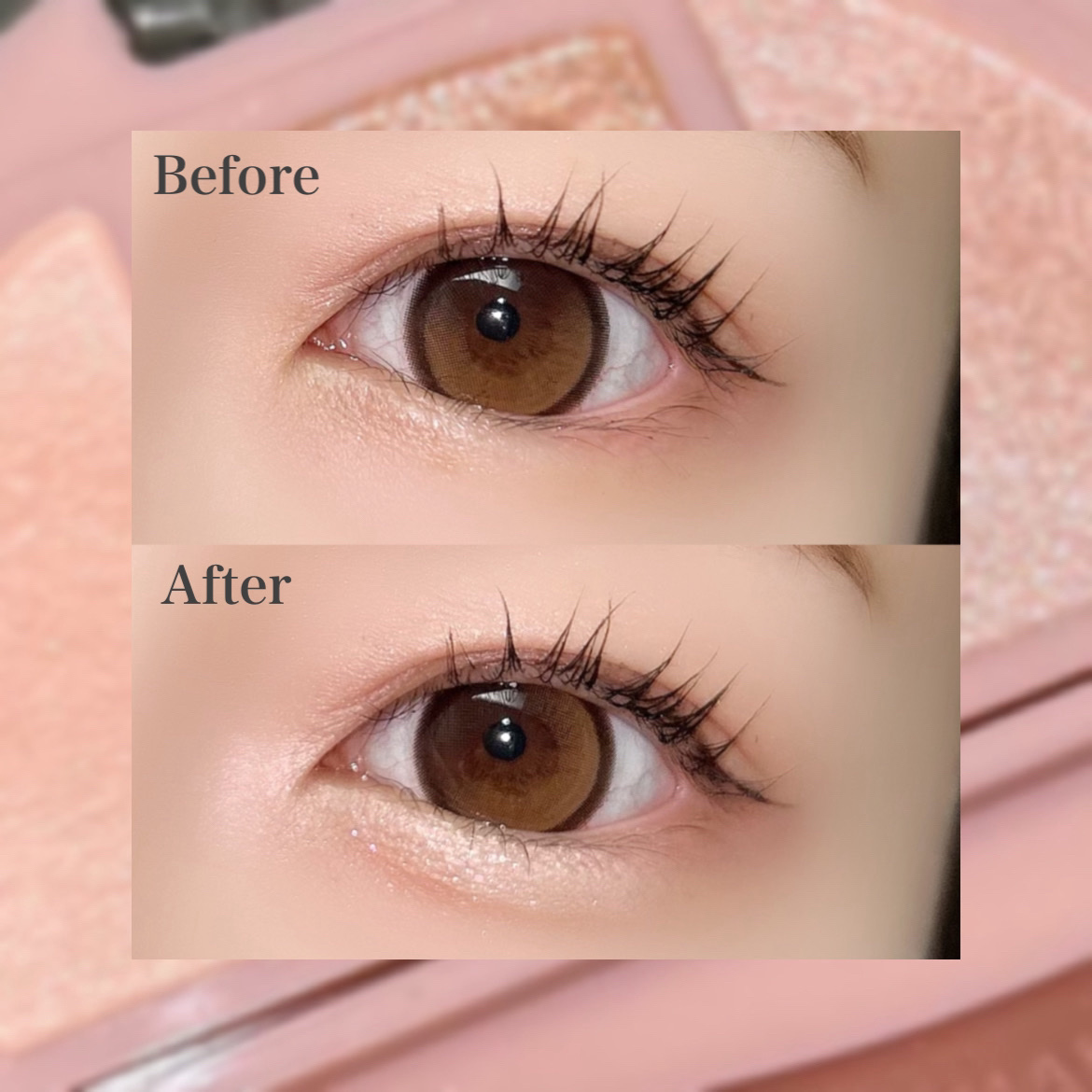 プランぷくコーデアイズ/キャンメイク/パウダーアイシャドウを使ったクチコミ（2枚目）