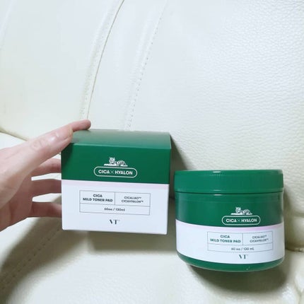 CICA マイルドトナーパッド/VT/トナーパッドを使ったクチコミ(1枚目)