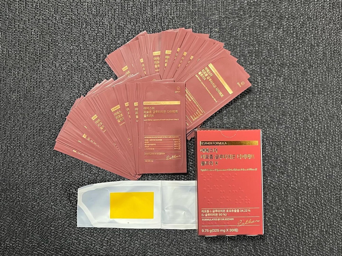 ヨエスターGLTダイレクトウルトラX/ESTHER FORMULA/美容サプリメントを使ったクチコミ(2枚目)