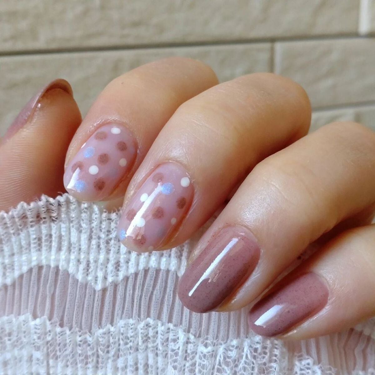 ミルクティ on LIPS 「✴✴パラドゥ(@parado_nailbu)(@parado_..」(1枚目)