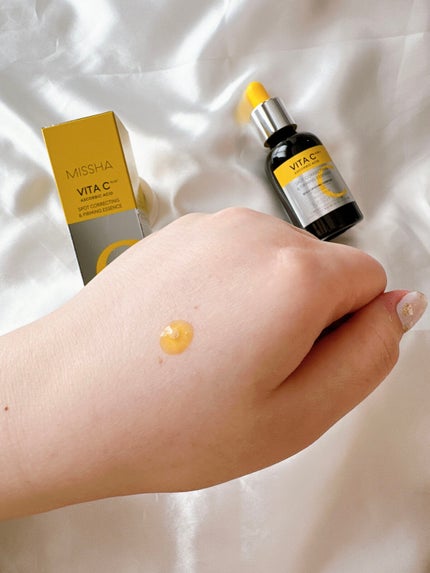 ミシャ ビタシープラス 美容液【日本処方】/MISSHA/美容液を使ったクチコミ(5枚目)