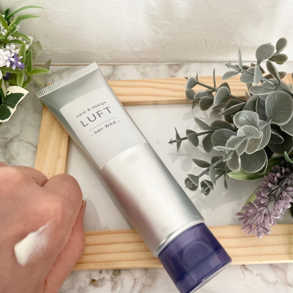 ケア&デザインワックス D/LUFT/ヘアワックス・クリームを使ったクチコミ(3枚目)