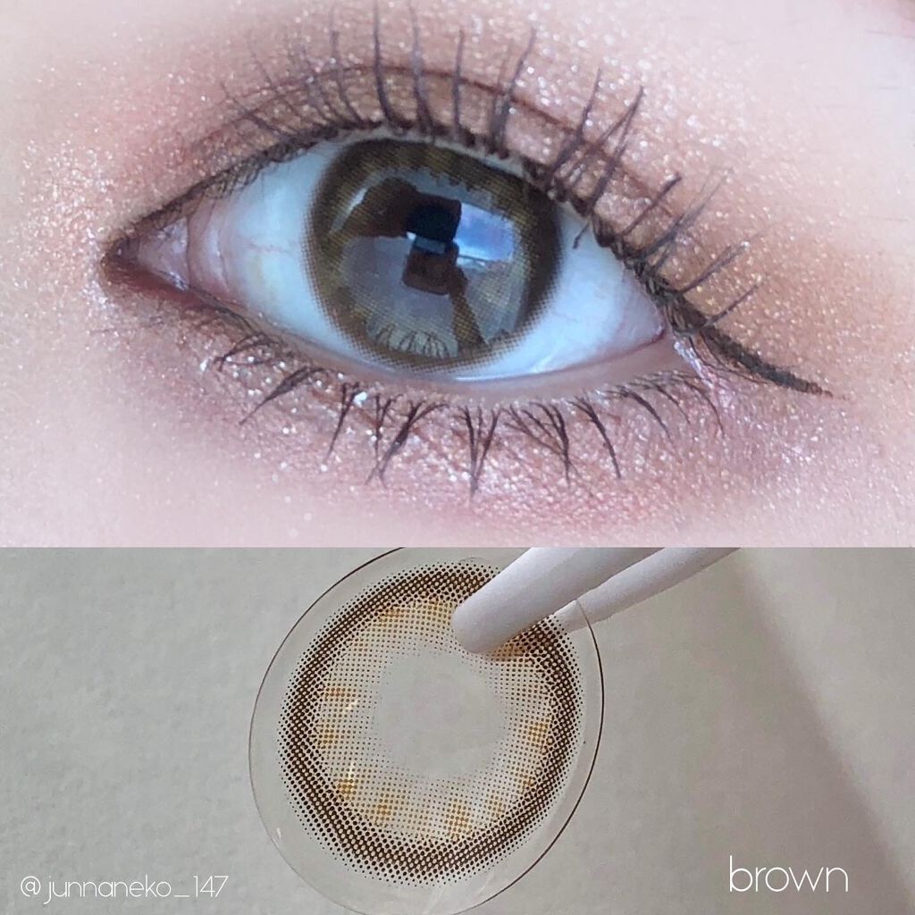 アイティーン/OLENS/カラーコンタクトレンズを使ったクチコミ(3枚目)