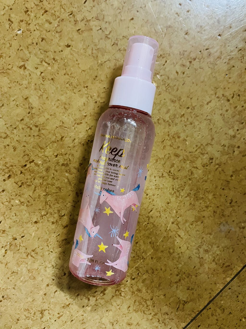 オハナ・マハロ フレグランス メイクアップカバーミスト ハリーア ノヘア 〈仕上げ用保湿ミスト〉/OHANA MAHAALO/ミスト状化粧水を使ったクチコミ（1枚目）