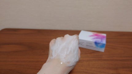 KC むきタマつるん 発泡美容液クレンジング/ハーブ健康本舗/クレンジングジェルを使ったクチコミ(3枚目)