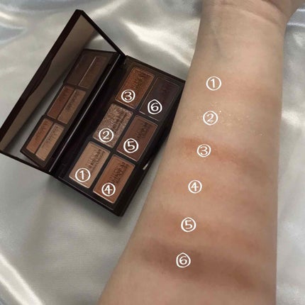 ハーシー プレイカラーアイズミニ/ETUDE/アイシャドウパレットを使ったクチコミ(2枚目)