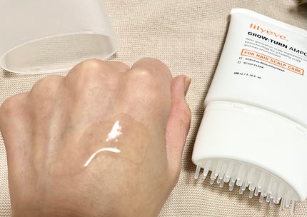グローターン 100ml/リリーイブ/頭皮ローションを使ったクチコミ(3枚目)