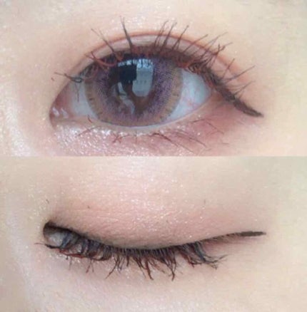 ボリューム エクスプレス マグナム バービー/MAYBELLINE NEW YORK/マスカラを使ったクチコミ(2枚目)