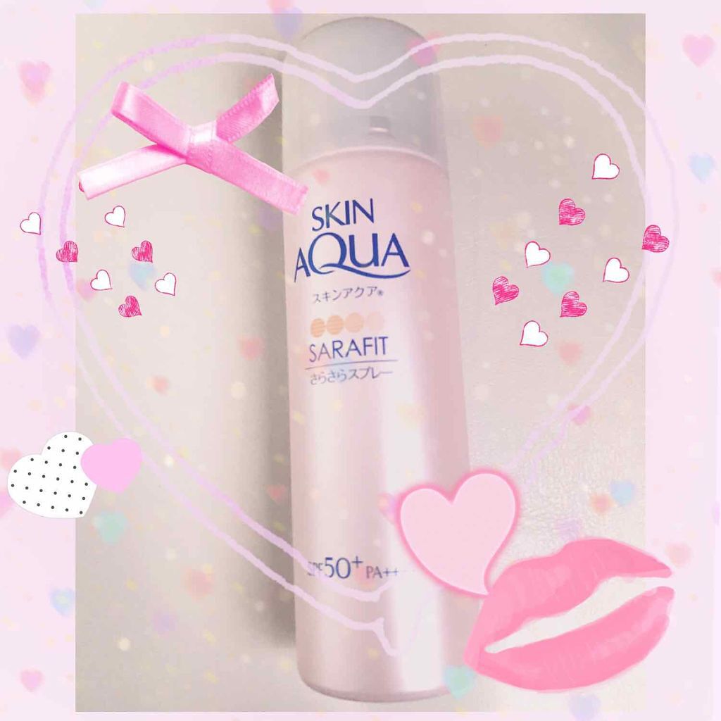 サラフィットUV さらさらエッセンス アクアフローラルの香り/スキンアクア/日焼け止め・UVケアを使ったクチコミ(1枚目)