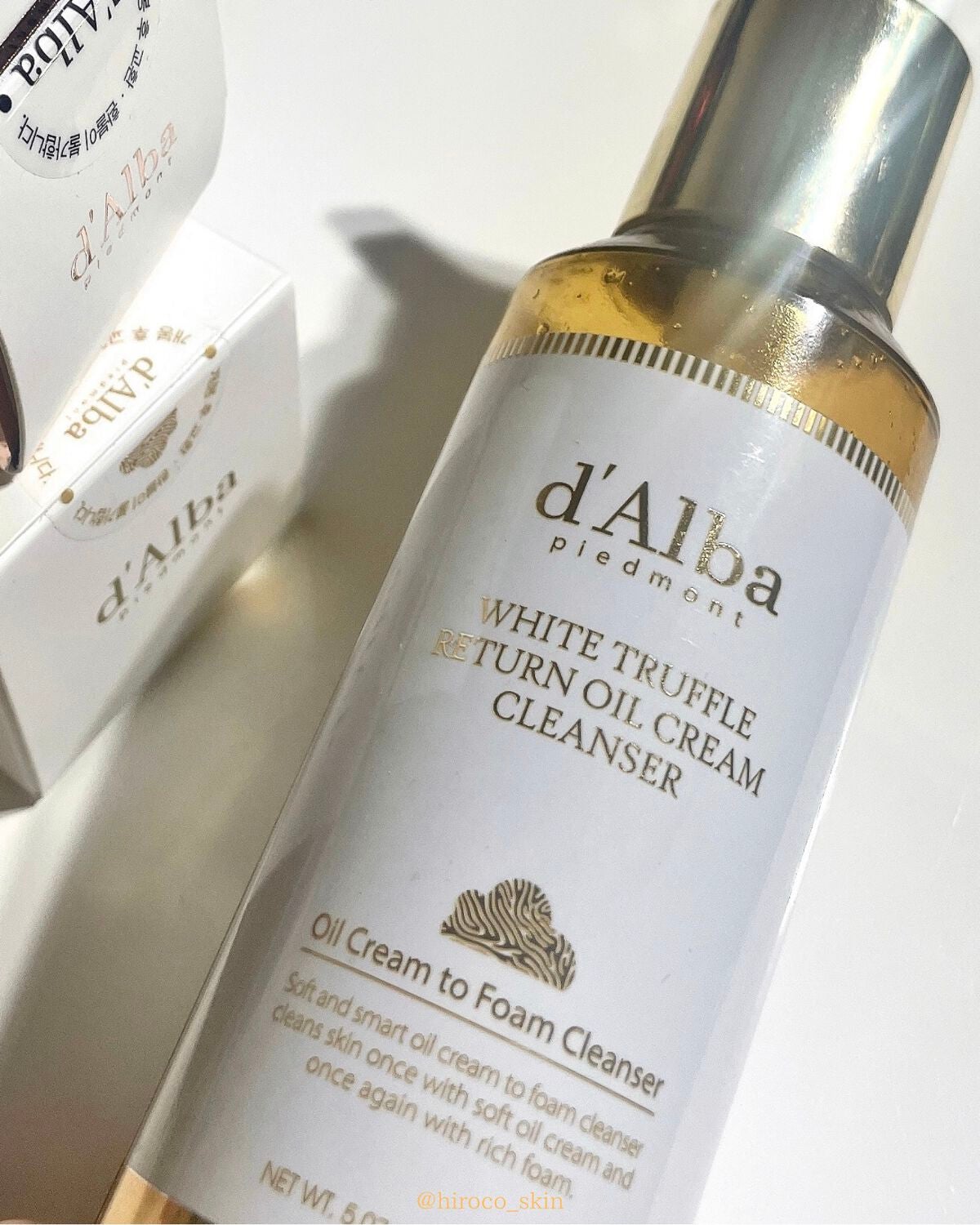 ホワイトトリュフリターンオイルクリームクレンザー/ダルバ/クレンジングを使ったクチコミ(6枚目)