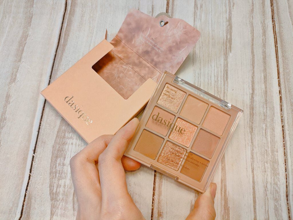 シャドウパレット/dasique/アイシャドウパレットを使ったクチコミ(2枚目)