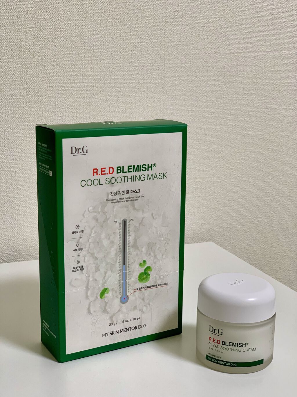 レッドB・Cスムージングクリーム/Dr.G/フェイスクリームを使ったクチコミ（2枚目）