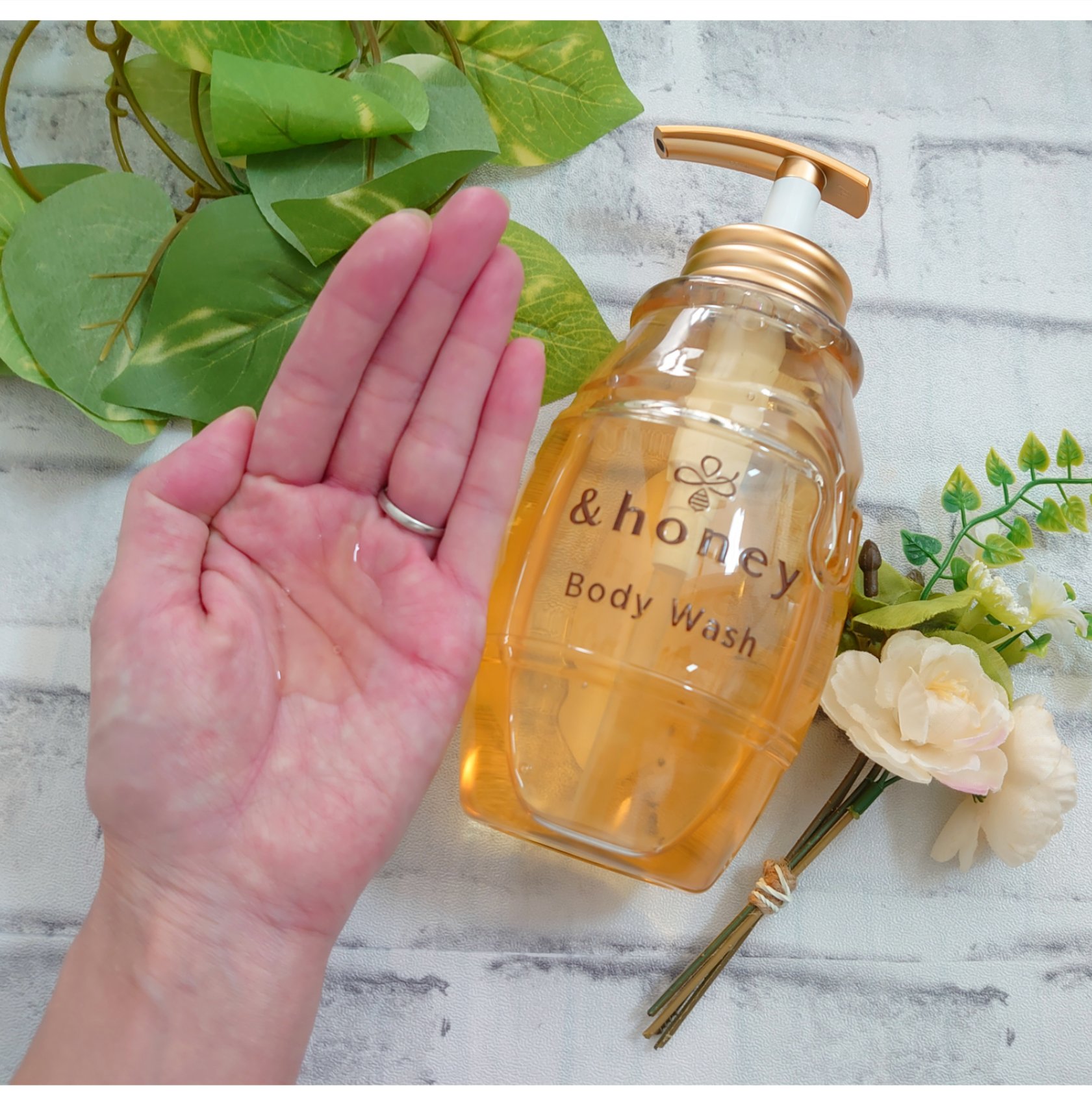 ディープモイスト ジェルボディウォッシュ/&honey/ボディソープを使ったクチコミ（3枚目）