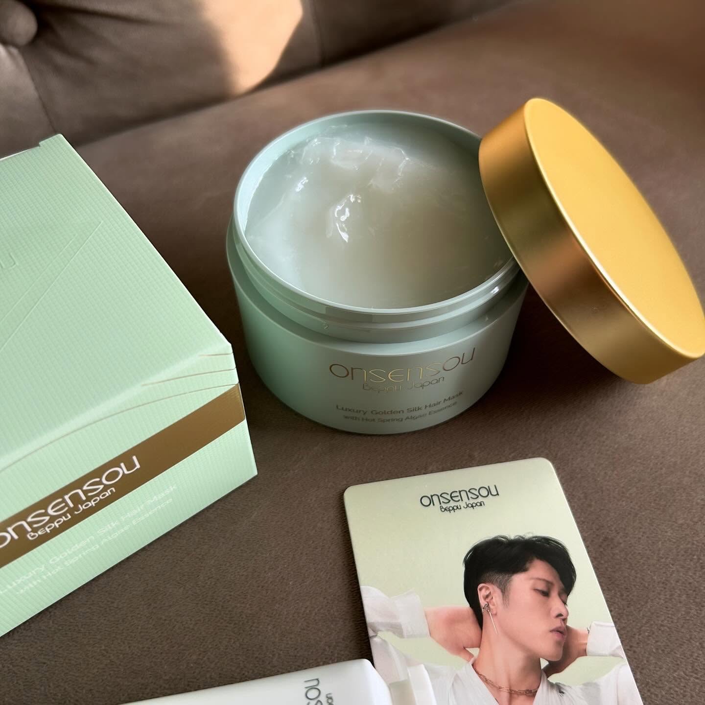 温泉藻配合ハンドクリーム<小春日和>/ONSENSOU/ハンドクリームを使ったクチコミ（1枚目）