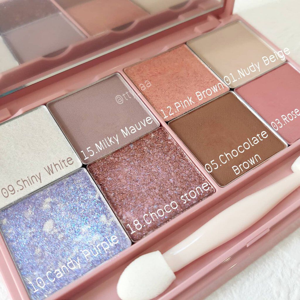 アイシャドウレフィル 01 ヌードベージュ/ROUTEES/単色アイシャドウを使ったクチコミ（2枚目）