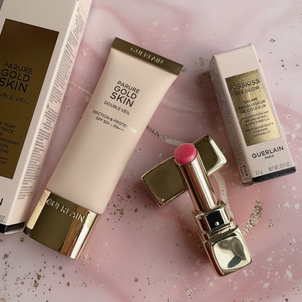 キスキス ビー グロウ パーリー 558 パーリー ピオニー/GUERLAIN/口紅を使ったクチコミ(1枚目)